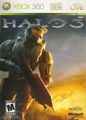 Halo 3 (USA) box cover front